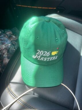 2026 Masters Green Golf Cap NWT